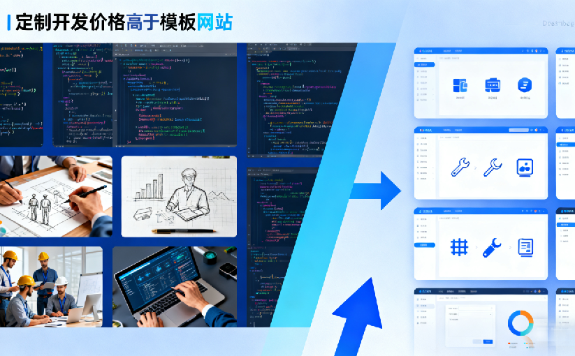 为什么网站定制开发比模板网站贵?